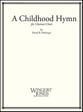 A Childhood Hymn Clarinet Choir cover